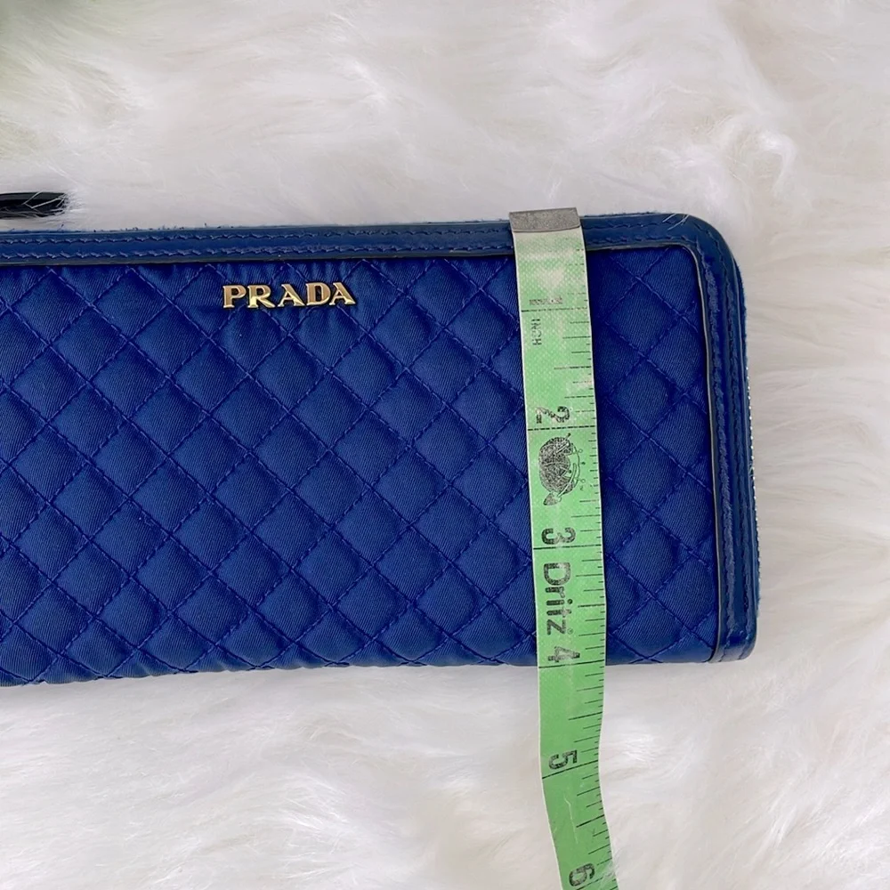 Prada Tessuto Quilted Zippy Wallet - Picture 16 of 16